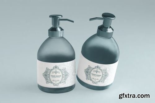 Soap Bottle Mockup Collections 14xPSD