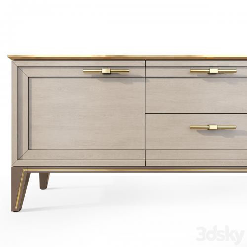 Chest of drawers and bedside table Palmari Dana