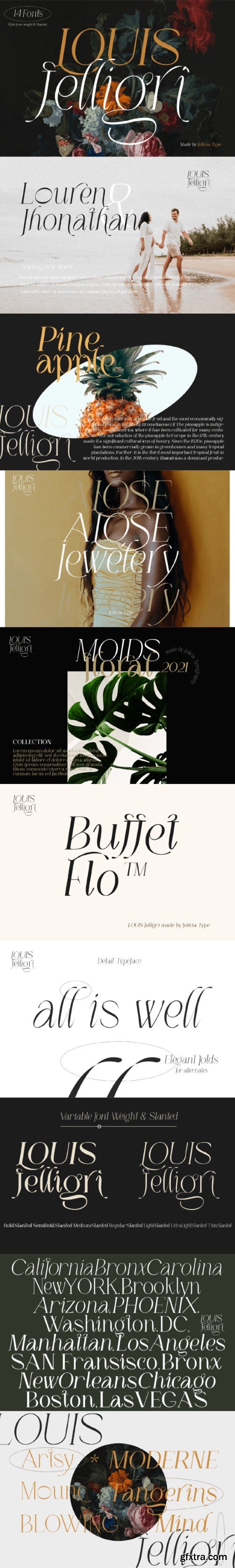 Louis Feligri Font Family