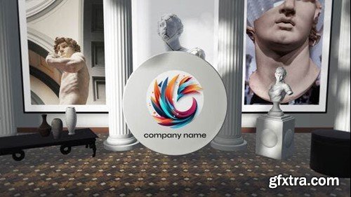 Videohive Art Gallery Logo Reveal 51445807