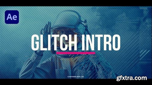 Videohive Glitch Intro Slideshow 51428905