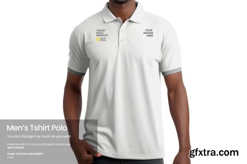 Polo Shirt Mockup Collections 12xPSD