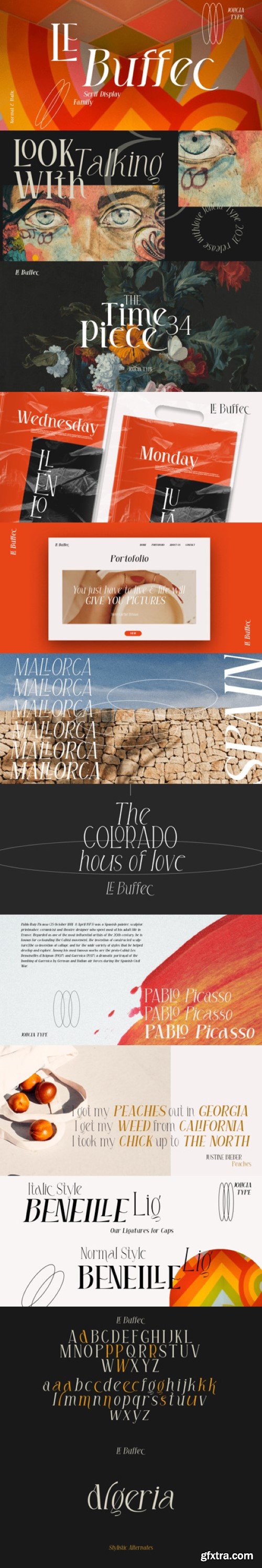 Le Buffec Font Family