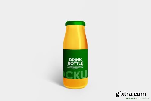 Drink Bottle Mockup Collections 14xPSD