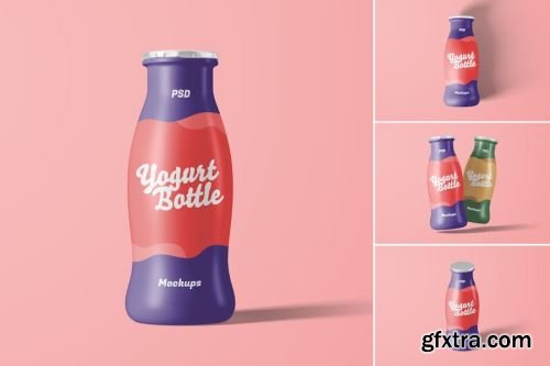 Drink Bottle Mockup Collections 14xPSD