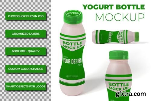 Drink Bottle Mockup Collections 14xPSD