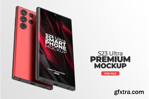 Samsung Galaxy S24 Ultra Mockup Collections 13xPSD