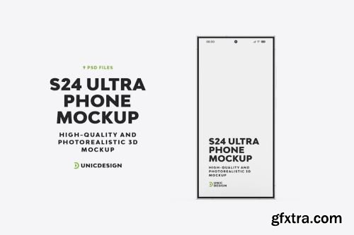 Samsung Galaxy S24 Ultra Mockup Collections 13xPSD