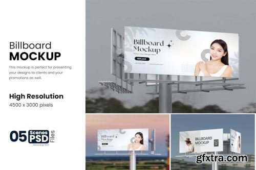 Branding Billboard Mockup Collections 13xPSD