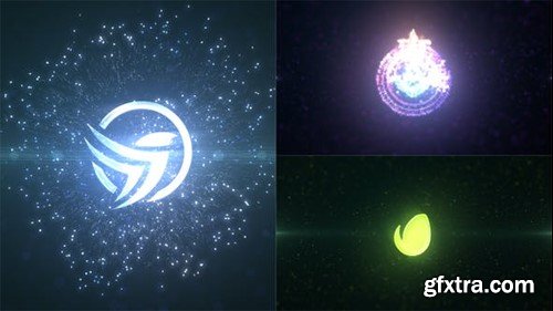 Videohive Glow Particles Logo Reveal 50867566