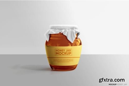 Honey Jar Mockup Collections #2 14xPSD