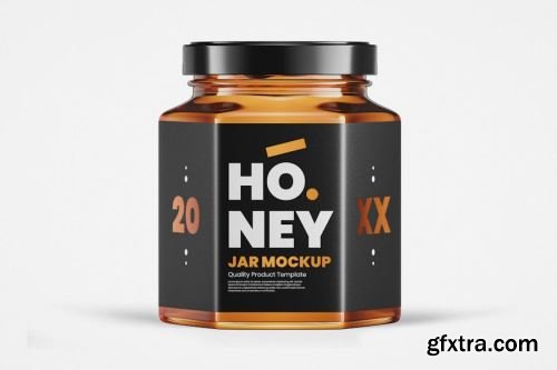 Honey Jar Mockup Collections #2 14xPSD