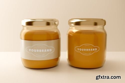 Honey Jar Mockup Collections #2 14xPSD