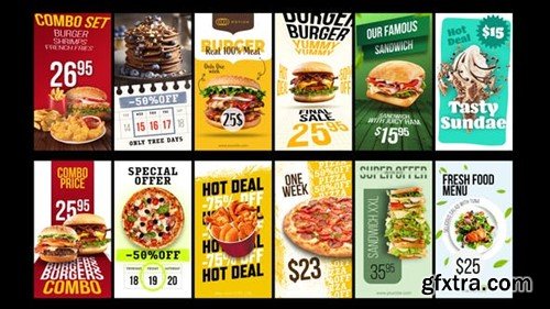 Videohive Vertical Food Promo 51459561