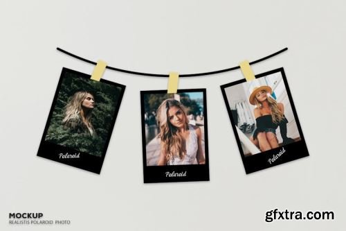 Polaroid Mockup Collections 15xPSD