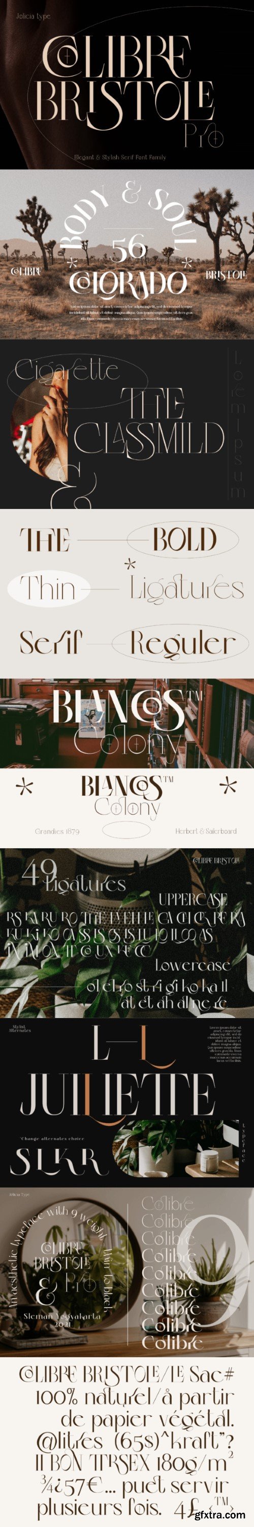 Colibre Bristole Pro Font