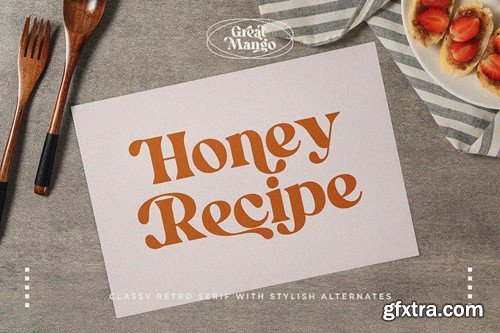 Great Mango - Stylish Serif Font XGDDZM9