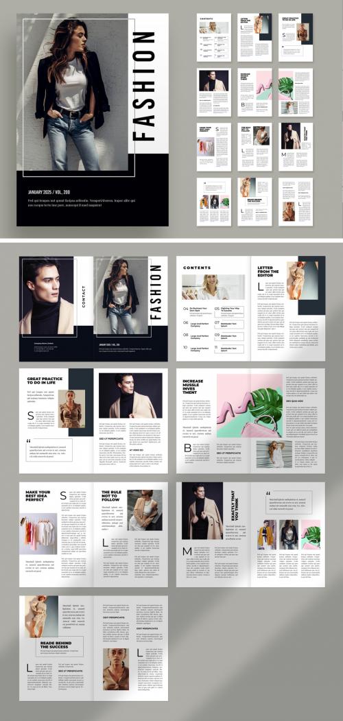 Fashion Magazine Layout