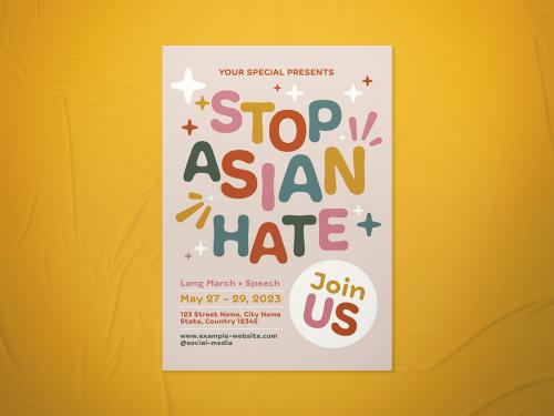 Stop Asian Hate Flyer