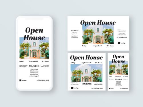 Luxury Open House Web Banner