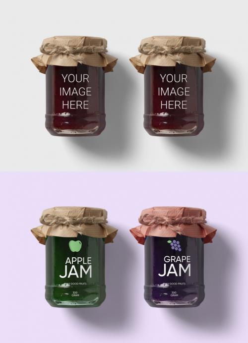 Jam Jar Mockups