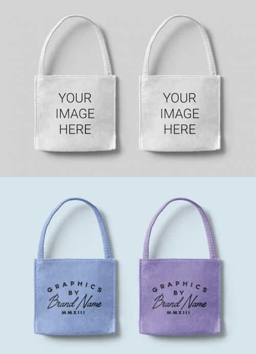 Felt Bag Mockups