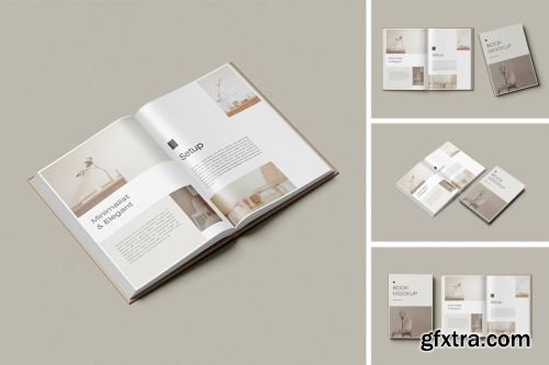 Book Mockup Collections 15xPSD