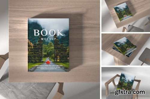 Book Mockup Collections 15xPSD