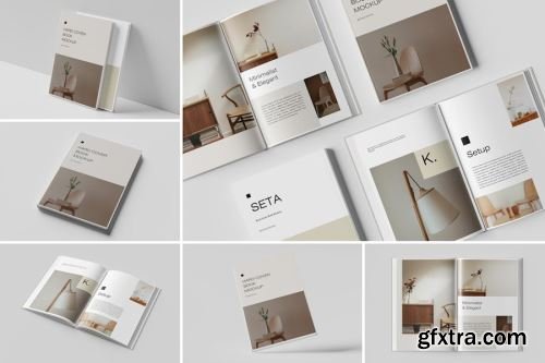 Book Mockup Collections 15xPSD