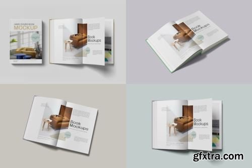 Book Mockup Collections 15xPSD