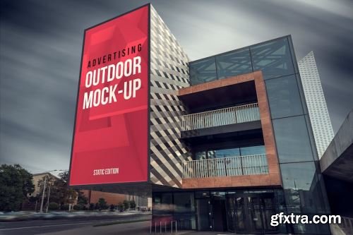 Exterior Advertising Mockup Collections #8 13xPSD