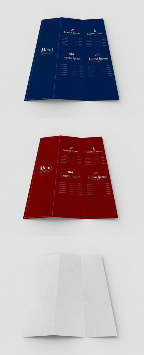 Food Menu Mockup