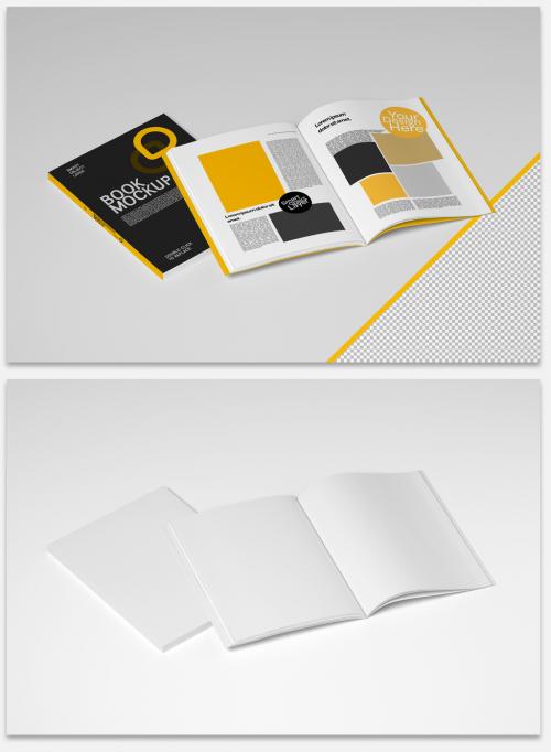 Mock Up of a Book