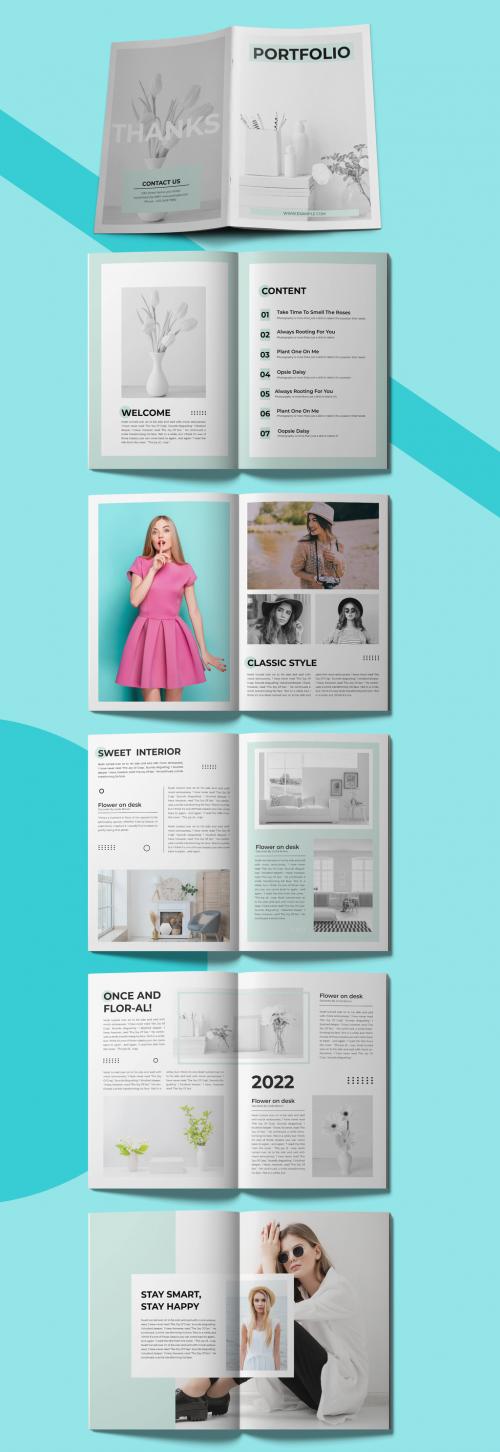 Portfolio Magazine Layout