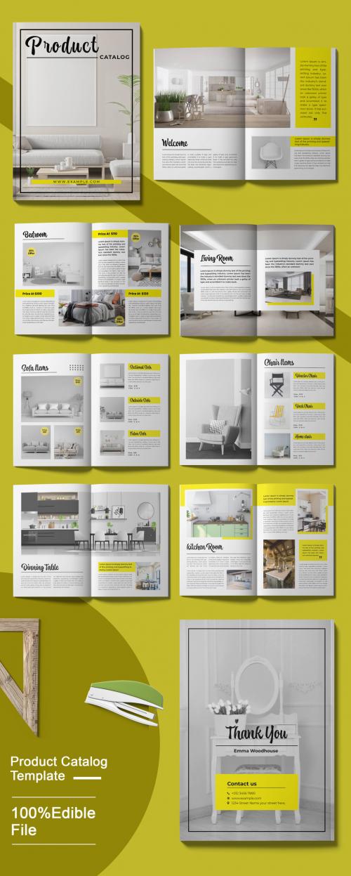 Product Magazine Layout Design
