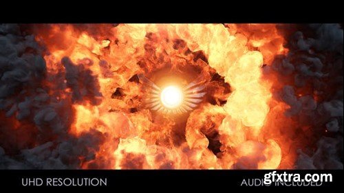 Videohive Fire Vortex Logo 51477563