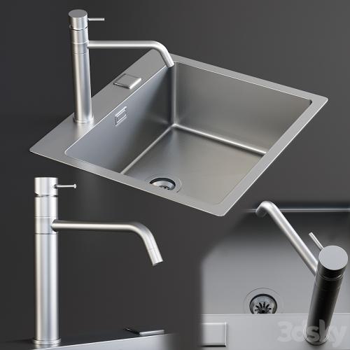 Sink Mira Mixer Inox