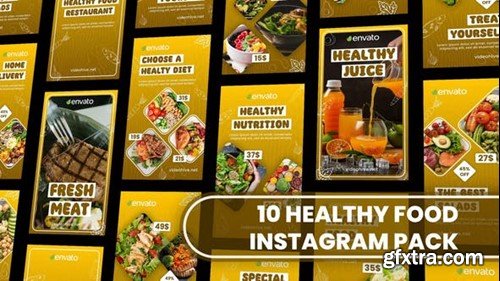 Videohive Healthy Food Instagram and TikTok Story Reel 51476661