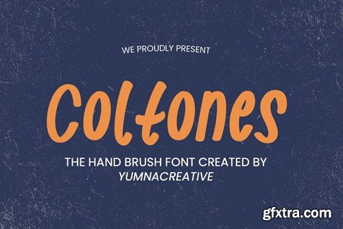 Coltones - Hand Brush Font PQZF4WF
