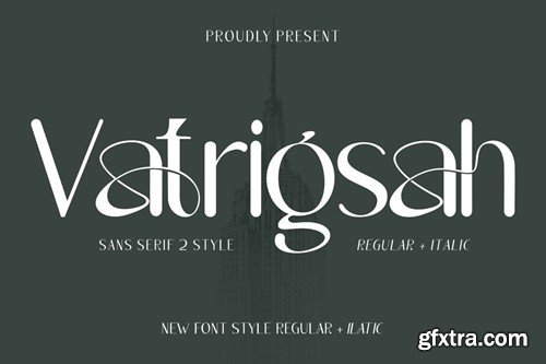 Vatrigsah - Luxury Font Family DM33EJY