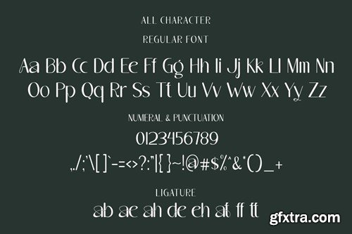 Vatrigsah - Luxury Font Family DM33EJY