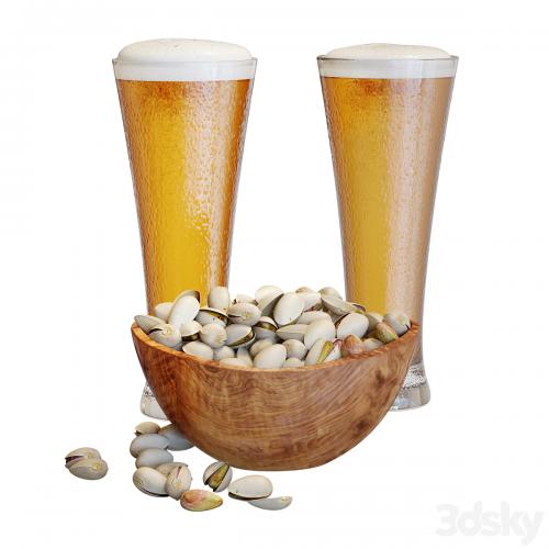 Food Set 20 / Pistachios and Beer