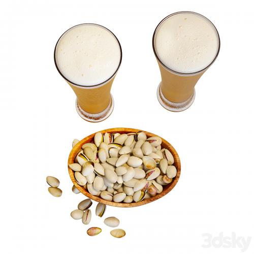 Food Set 20 / Pistachios and Beer