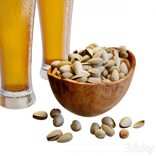 Food Set 20 / Pistachios and Beer