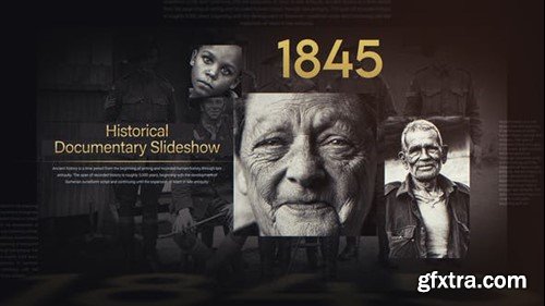 Videohive Historical Documentary Slideshow 51435503