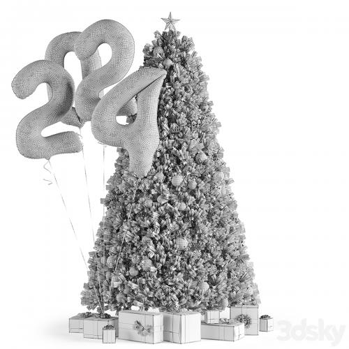 New Year tree 2024