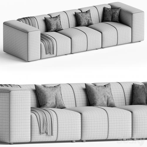 Stefano 3-Piece Sectional Sofa