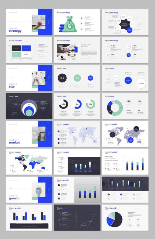 Infographic Marketing Plan Presentation Layout