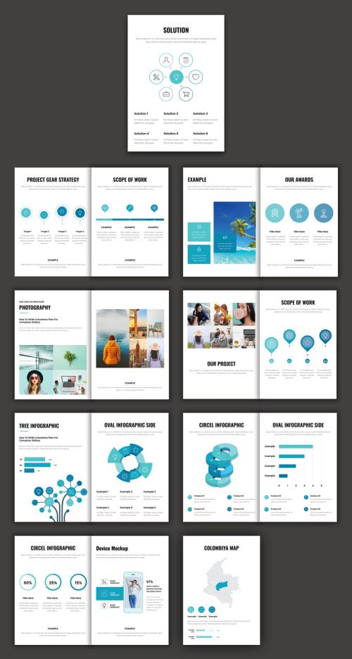 Minimal Brochure Layout