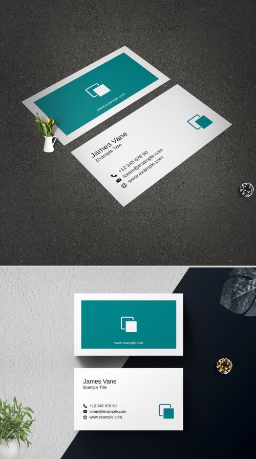 Simple Business Card Layout